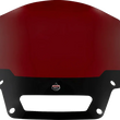 Load image into Gallery viewer, Klock Werks Kolor Flare™ Sport Windshield - 8" - Red - FXLRST KWW-02-0629 - Side View