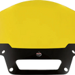 Load image into Gallery viewer, Klock Werks Kolor Flare™ Sport Windshield - 8" - Yellow - FXLRST KWW-02-0631 - Side View