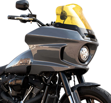 Load image into Gallery viewer, Klock Werks Kolor Flare™ Sport Windshield - 8" - Yellow - FXLRST KWW-02-0631 - Back View