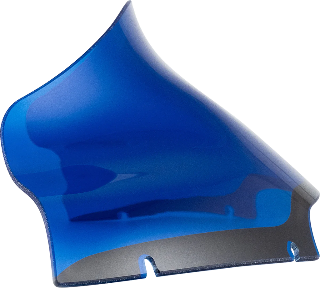 Klock Werks Kolor Flare™ Sport Windshield - 9" - Blue - FLTR KWW-01-0672 - Main Product View