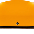 Load image into Gallery viewer, Klock Werks Kolor Flare™ Sport Windshield - 9" - Orange - FLTR KWW-01-0668 - Side View