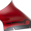 Load image into Gallery viewer, Klock Werks Kolor Flare™ Sport Windshield - 9" - Red - FLTR KWW-01-0670 - Main Product View