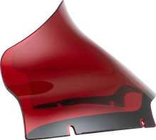 Load image into Gallery viewer, Klock Werks Kolor Flare™ Sport Windshield - 9" - Red - FLTR KWW-01-0670 - Main Product View