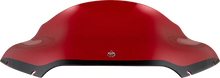 Load image into Gallery viewer, Klock Werks Kolor Flare™ Sport Windshield - 9" - Red - FLTR KWW-01-0670 - Back View