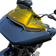 Load image into Gallery viewer, Klock Werks Kolor Flare™ Sport Windshield - 9" - Yellow - FLTR KWW-01-0669 - Installation View