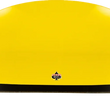 Load image into Gallery viewer, Klock Werks Kolor Flare™ Sport Windshield - 9" - Yellow - FLTR KWW-01-0669 - Side View