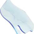 Load image into Gallery viewer, Klock Werks Kolor Flare™ Windshield - 3-1/2" - Blue Ice - FLR KWW-01-0657 - Main Product View