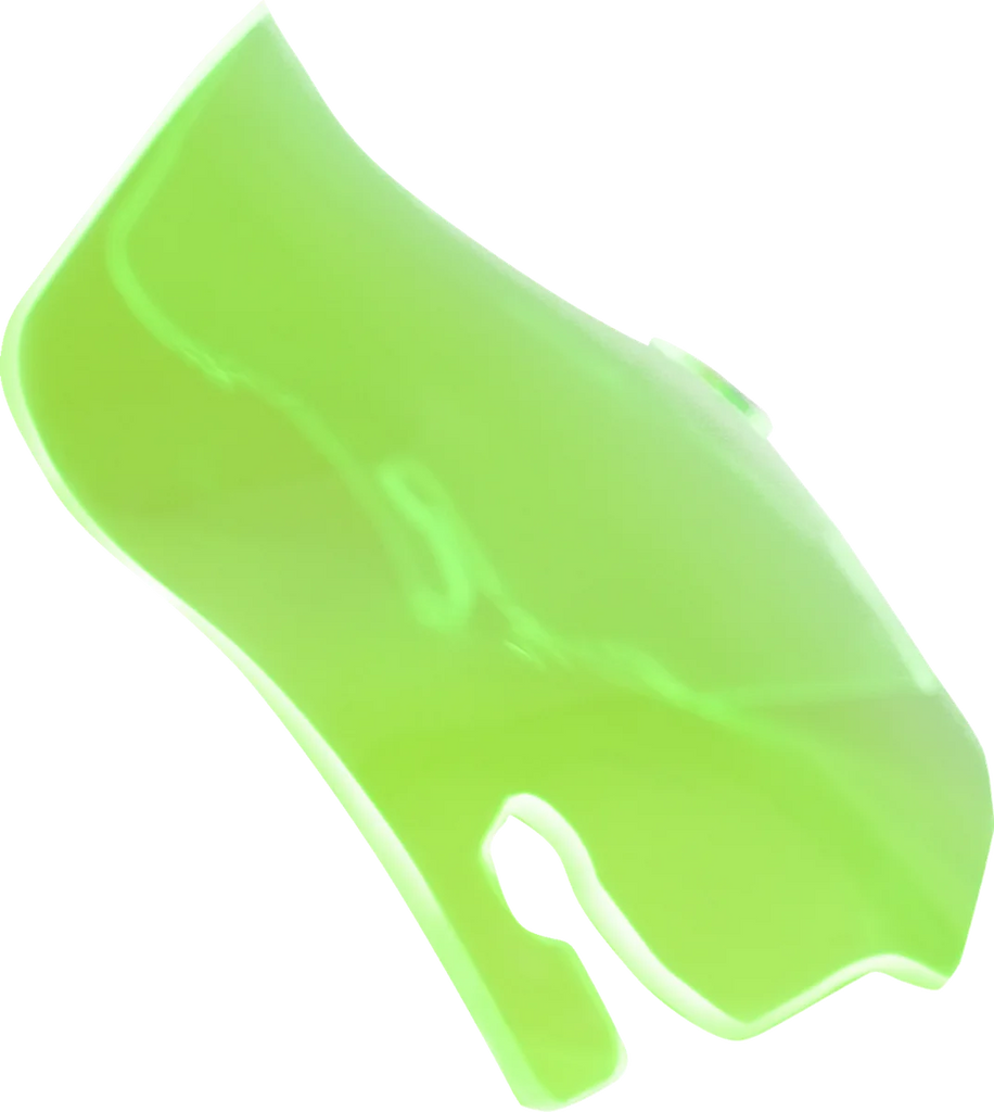 Klock Werks Kolor Flare™ Windshield - 3-1/2" - Green Ice - FLR KWW-01-0656 - Main Product View