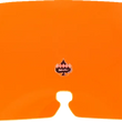 Load image into Gallery viewer, Klock Werks Kolor Flare™ Windshield - 3-1/2" - Orange Ice - FLR KWW-01-0653 - Main Product View