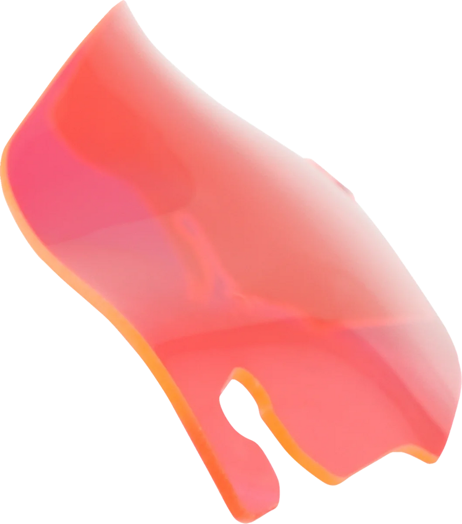 Klock Werks Kolor Flare™ Windshield - 3-1/2" - Pink Ice - FLR KWW-01-0655 - Main Product View