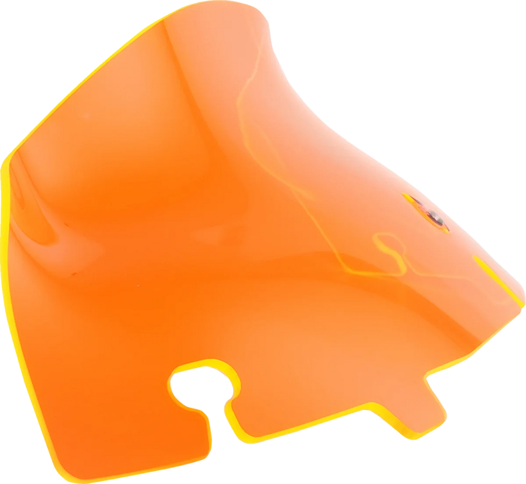Klock Werks Kolor Flare™ Windshield - 4" - Orange Ice - FLH KWW-01-0648 - Main Product View