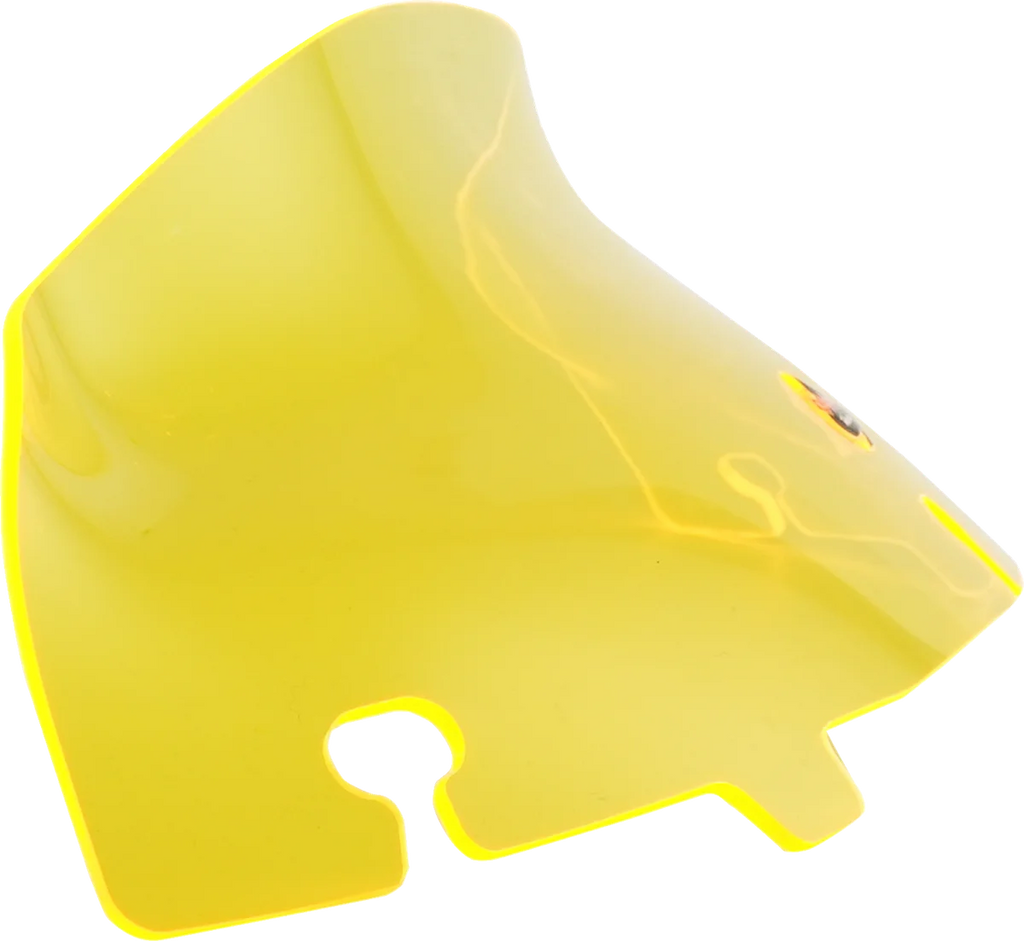 Klock Werks Kolor Flare™ Windshield - 4" - Yellow Ice - FLH KWW-01-0649 - Main Product View
