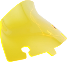 Load image into Gallery viewer, Klock Werks Kolor Flare™ Windshield - 4" - Yellow Ice - FLH KWW-01-0649 - Main Product View