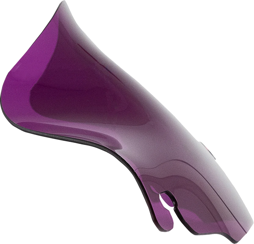 Klock Werks Kolor Flare™ Windshield - 6-1/2" - Purple - FLH KWW-01-0700 - Main Product View