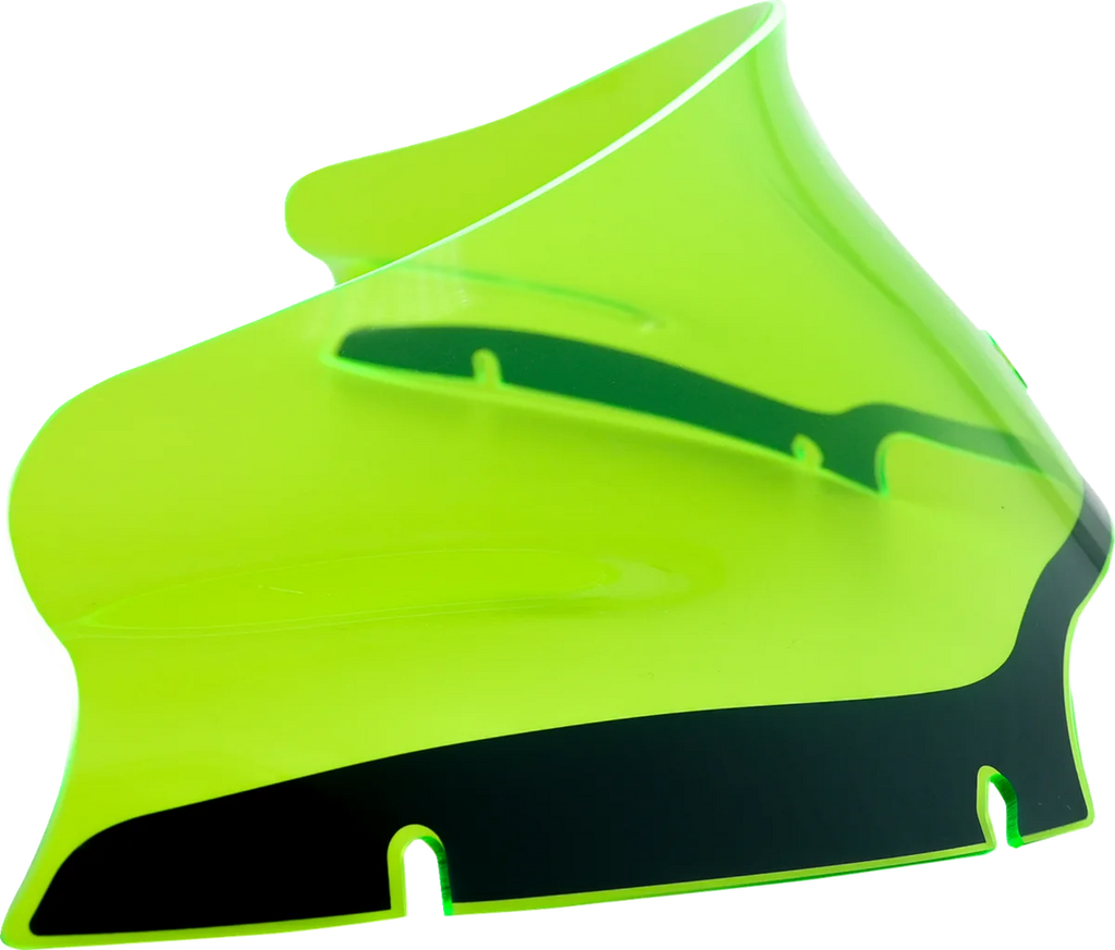 Klock Werks Kolor Flare™ Windshield - 6" - Green Ice - FLTR KWW-01-0631 - Main Product View