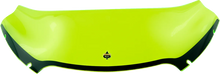 Load image into Gallery viewer, Klock Werks Kolor Flare™ Windshield - 6" - Green Ice - FLTR KWW-01-0631 - Side View
