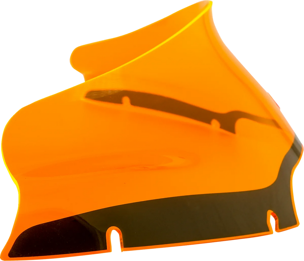 Klock Werks Kolor Flare™ Windshield - 6" - Orange Ice - FLTR KWW-01-0628 - Main Product View