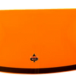 Load image into Gallery viewer, Klock Werks Kolor Flare™ Windshield - 6" - Orange Ice - FLTR KWW-01-0628 - Side View