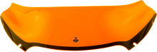 Load image into Gallery viewer, Klock Werks Kolor Flare™ Windshield - 6" - Orange Ice - FLTR KWW-01-0628 - Side View