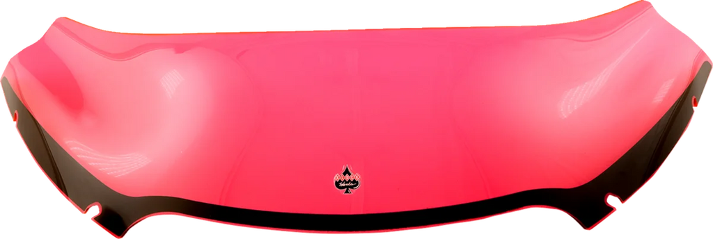 Klock Werks Kolor Flare™ Windshield - 6" - Pink Ice - FLTR KWW-01-0630 - Side View