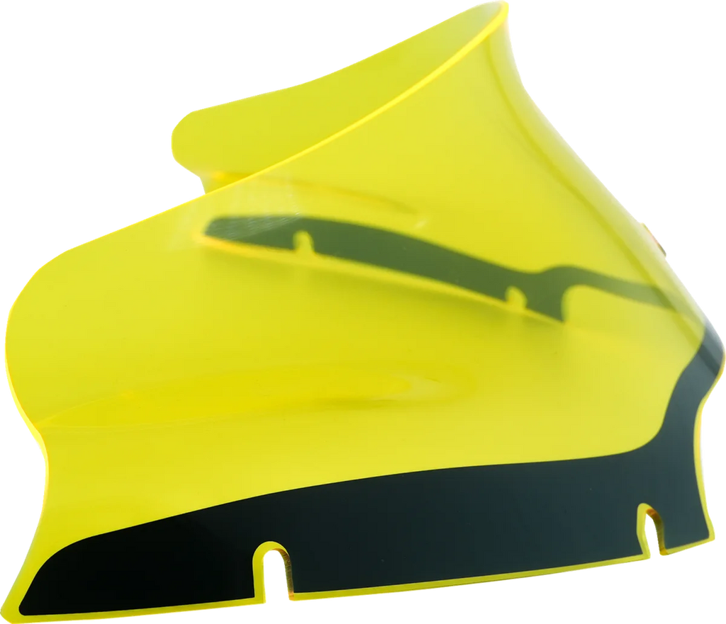 Klock Werks Kolor Flare™ Windshield - 6" - Yellow Ice - FLTR KWW-01-0629 - Main Product View