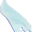 Load image into Gallery viewer, Klock Werks Kolor Flare™ Windshield - 6.5" - Blue Ice - FLH KWW-01-0647 - Main Product View