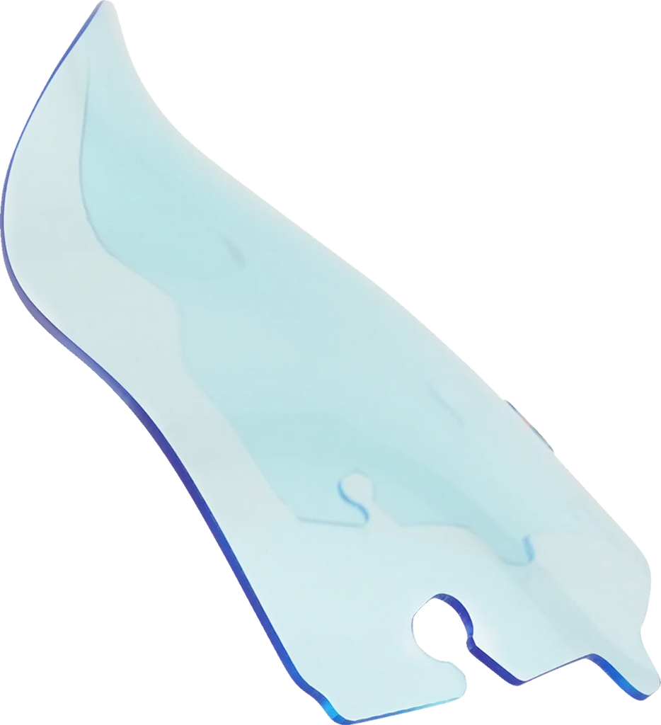 Klock Werks Kolor Flare™ Windshield - 6.5" - Blue Ice - FLH KWW-01-0647 - Main Product View