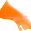 Load image into Gallery viewer, Klock Werks Kolor Flare™ Windshield - 6.5" - Orange Ice - FLH KWW-01-0638 - Main Product View