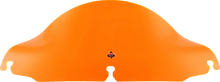 Load image into Gallery viewer, Klock Werks Kolor Flare™ Windshield - 6.5" - Orange Ice - FLH KWW-01-0638 - Side View