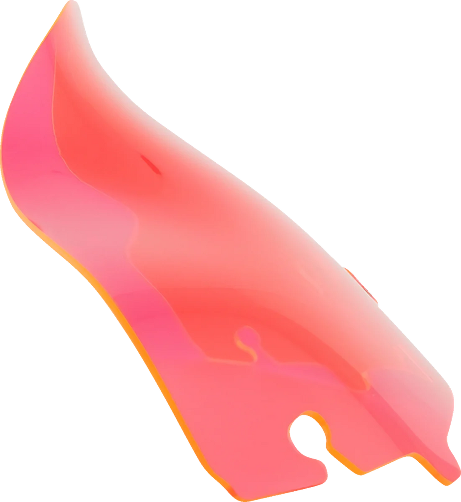 Klock Werks Kolor Flare™ Windshield - 6.5" - Pink Ice - FLH KWW-01-0645 - Main Product View