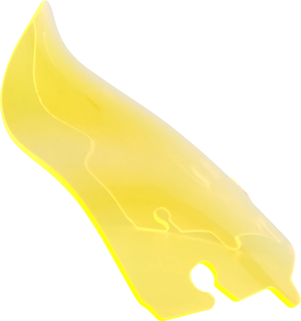 Klock Werks Kolor Flare™ Windshield - 6.5" - Yellow Ice - FLH KWW-01-0644 - Main Product View