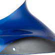 Load image into Gallery viewer, Klock Werks Kolor Flare™ Windshield - 8" - Blue - FLTR KWW-01-0693 - Main Product View