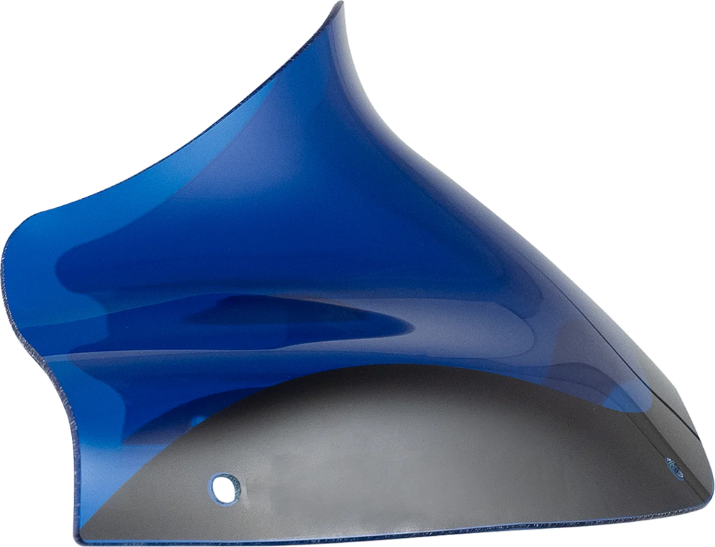 Klock Werks Kolor Flare™ Windshield - 8" - Blue - FLTR KWW-01-0693 - Main Product View