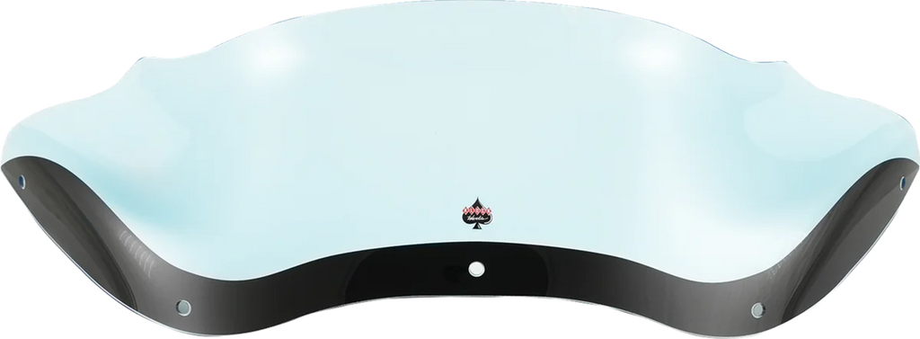 Klock Werks Kolor Flare™ Windshield - 8" - Blue Ice - FLTR KWW-01-0627 - Side View