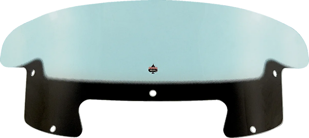 Klock Werks Kolor Flare™ Windshield - 8" - Blue - Indian KWW-04-0626 - Main Product View