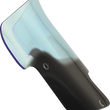 Load image into Gallery viewer, Klock Werks Kolor Flare™ Windshield - 8" - Blue - Indian KWW-04-0626 - Side View