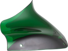 Load image into Gallery viewer, Klock Werks Kolor Flare™ Windshield - 8" - Green - FLTR KWW-01-0692 - Main Product View