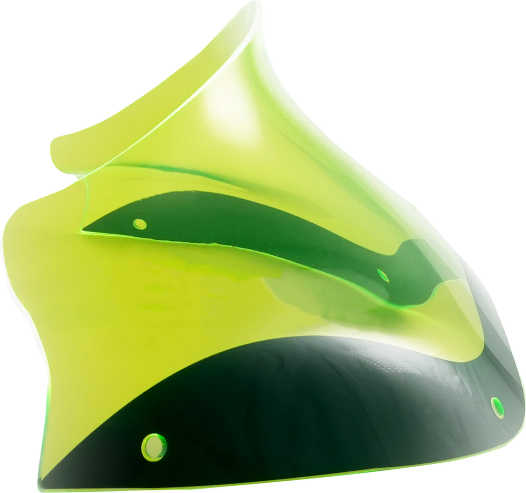 Klock Werks Kolor Flare™ Windshield - 8" - Green Ice - FLTR KWW-01-0626 - Main Product View