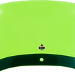 Load image into Gallery viewer, Klock Werks Kolor Flare™ Windshield - 8" - Green Ice - FLTR KWW-01-0626 - Side View