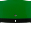 Load image into Gallery viewer, Klock Werks Kolor Flare™ Windshield - 8" - Green - Indian KWW-04-0630 - Main Product View