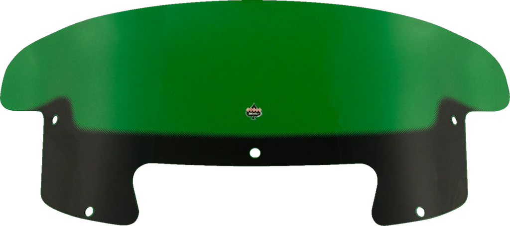 Klock Werks Kolor Flare™ Windshield - 8" - Green - Indian KWW-04-0630 - Main Product View