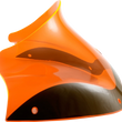 Load image into Gallery viewer, Klock Werks Kolor Flare™ Windshield - 8" - Orange Ice - FLTR KWW-01-0623 - Main Product View