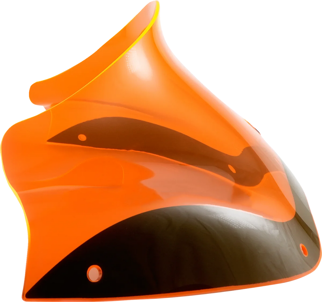 Klock Werks Kolor Flare™ Windshield - 8" - Orange Ice - FLTR KWW-01-0623 - Main Product View