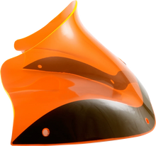 Load image into Gallery viewer, Klock Werks Kolor Flare™ Windshield - 8" - Orange Ice - FLTR KWW-01-0623 - Main Product View