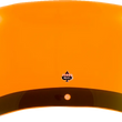 Load image into Gallery viewer, Klock Werks Kolor Flare™ Windshield - 8" - Orange Ice - FLTR KWW-01-0623 - Side View