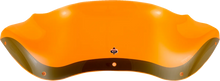 Load image into Gallery viewer, Klock Werks Kolor Flare™ Windshield - 8" - Orange Ice - FLTR KWW-01-0623 - Side View