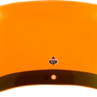 Load image into Gallery viewer, Klock Werks Kolor Flare™ Windshield - 8" - Orange Ice - FLTR KWW-01-0623 - Side View