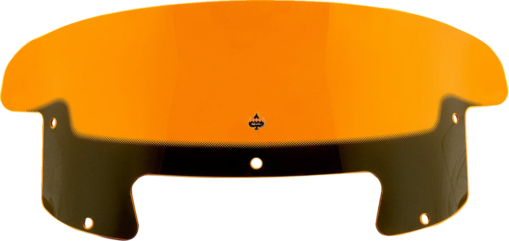 Klock Werks Kolor Flare™ Windshield - 8" - Orange - Indian KWW-04-0619 - Main Product View