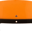 Load image into Gallery viewer, Klock Werks Kolor Flare™ Windshield - 8" - Orange - Indian KWW-04-0628 - Main Product View