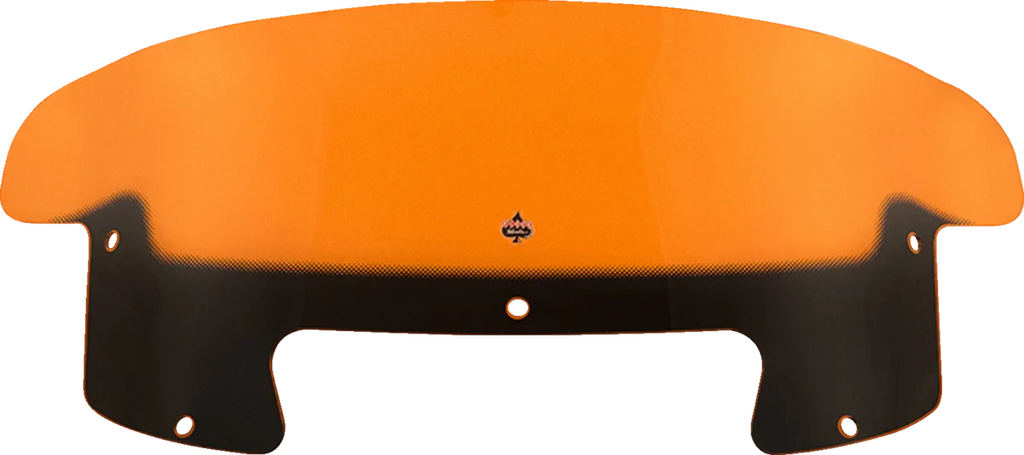 Klock Werks Kolor Flare™ Windshield - 8" - Orange - Indian KWW-04-0628 - Main Product View